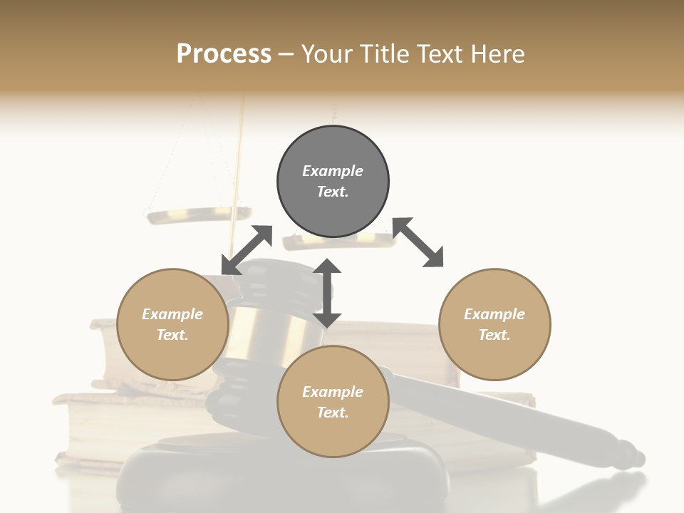 Isolated Fashion Manicure PowerPoint Template