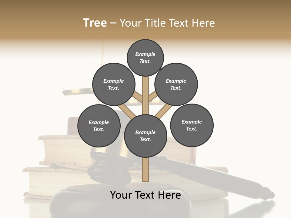 Isolated Fashion Manicure PowerPoint Template