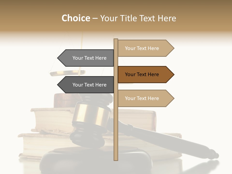 Isolated Fashion Manicure PowerPoint Template