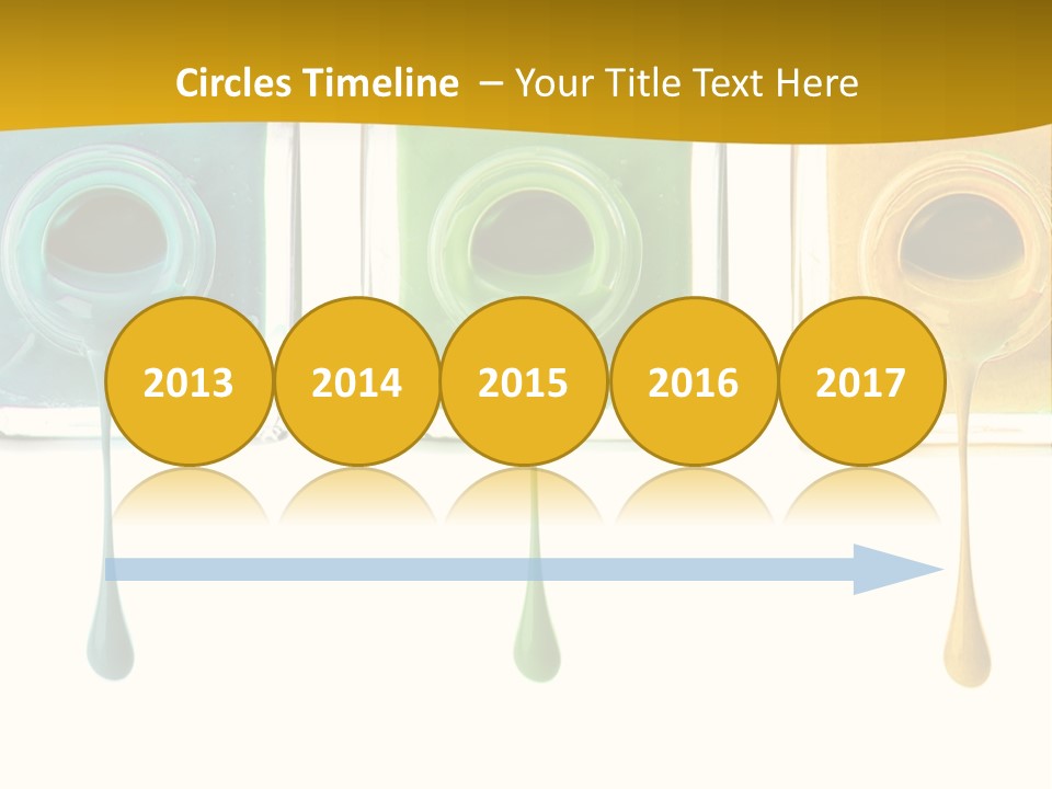 Isolated Fashion Manicure PowerPoint Template