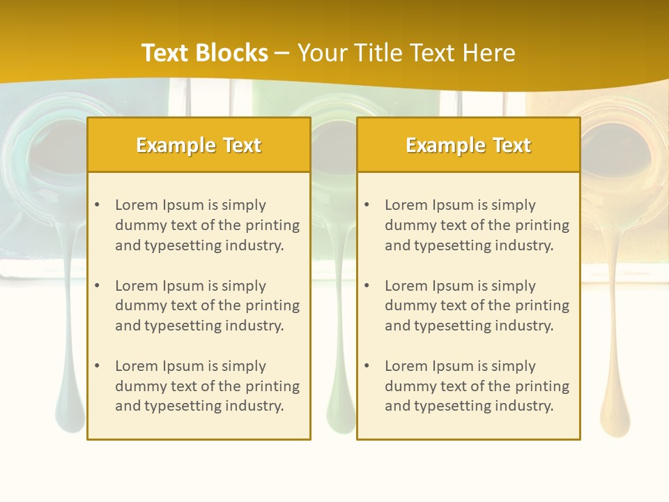 Isolated Fashion Manicure PowerPoint Template