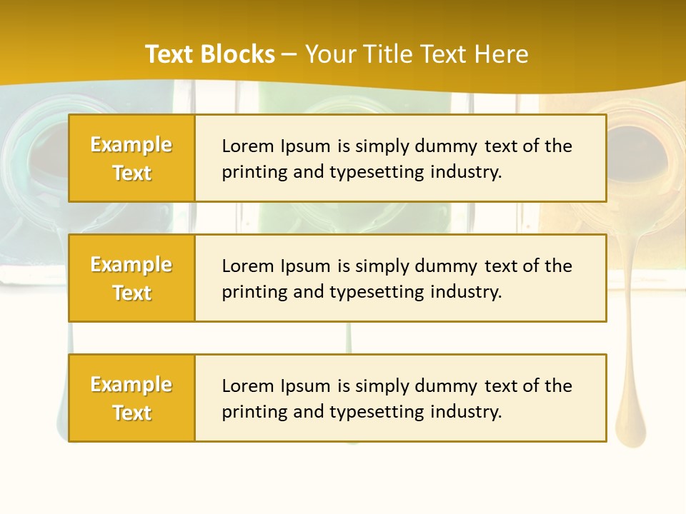 Isolated Fashion Manicure PowerPoint Template