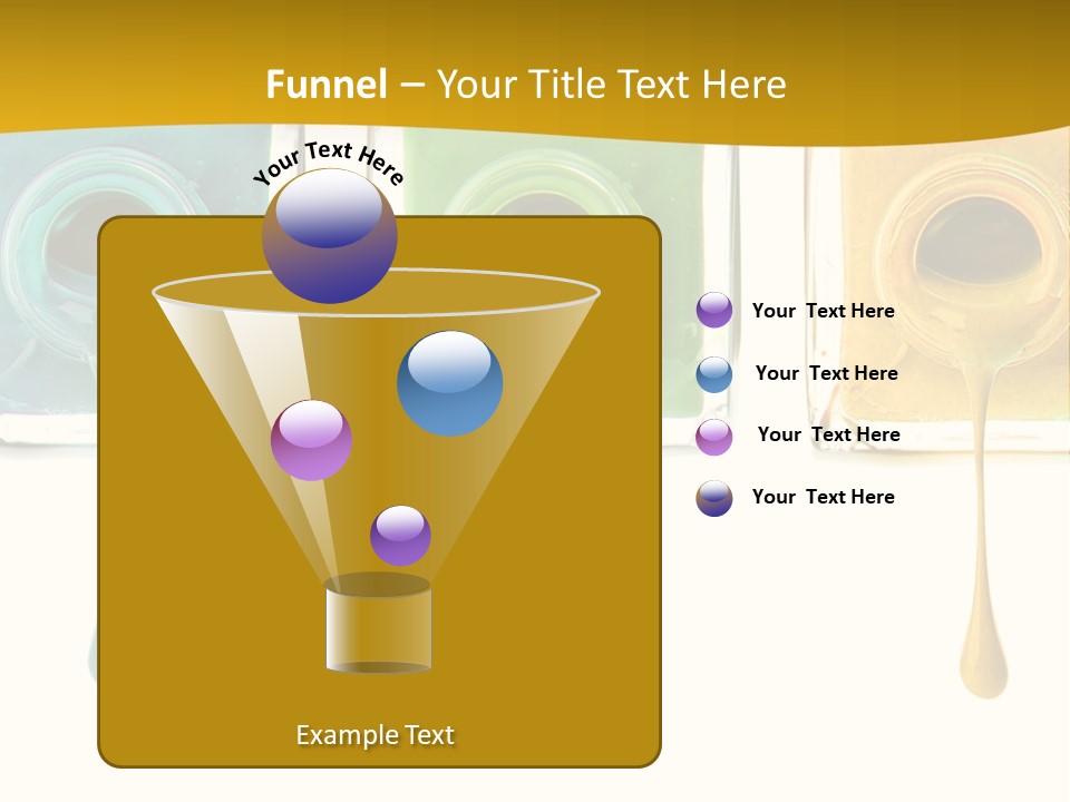 Isolated Fashion Manicure PowerPoint Template