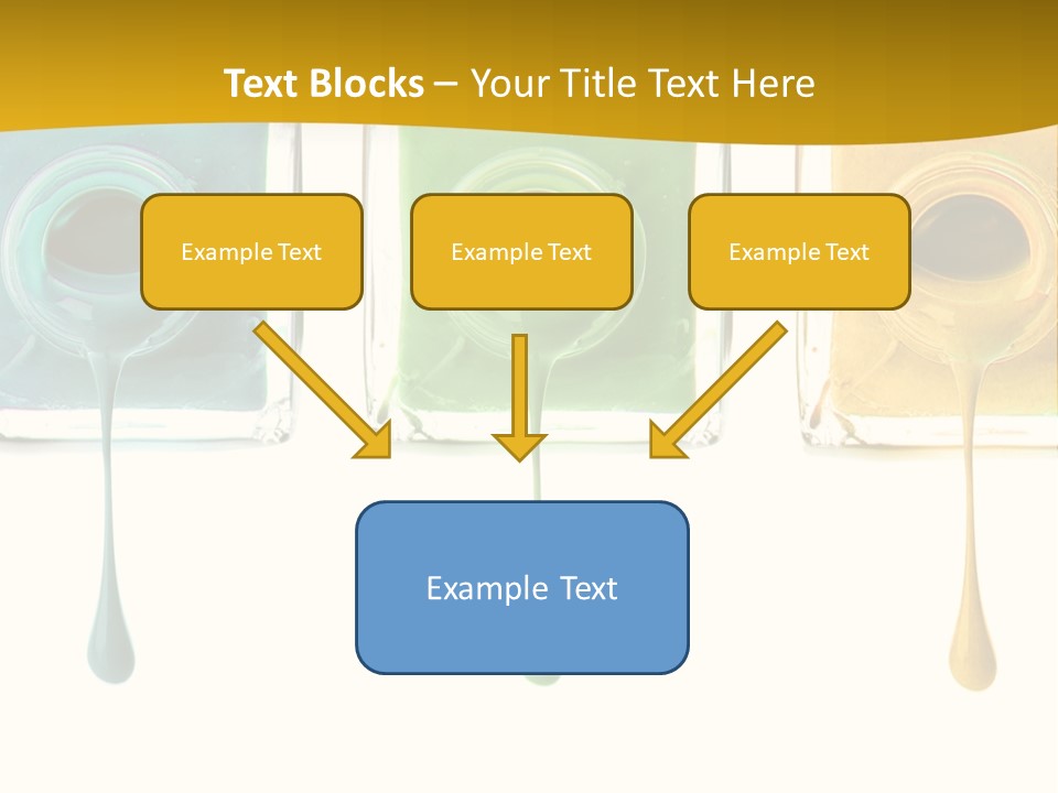 Isolated Fashion Manicure PowerPoint Template