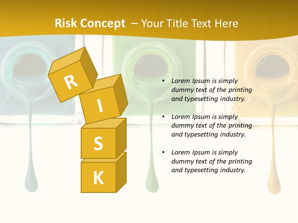 Isolated Fashion Manicure PowerPoint Template