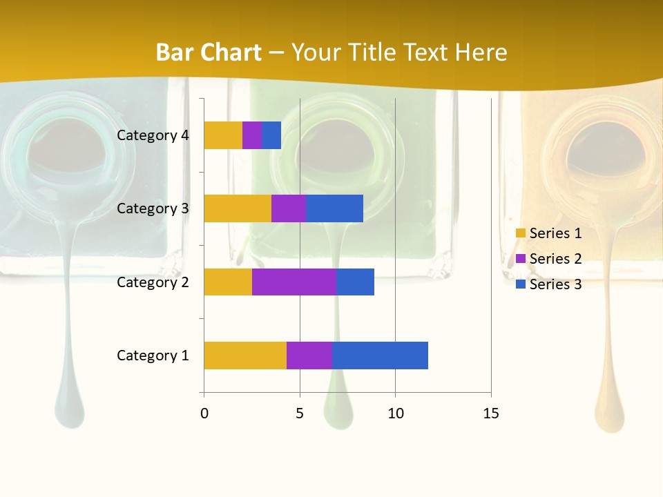 Isolated Fashion Manicure PowerPoint Template