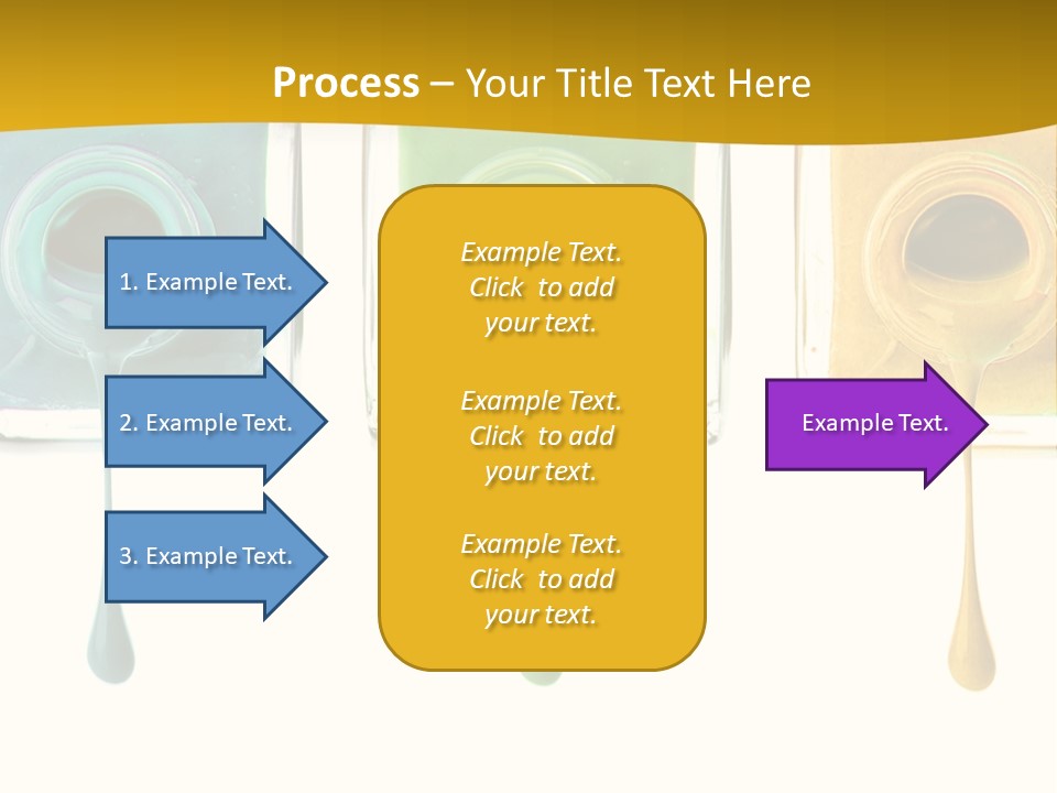 Isolated Fashion Manicure PowerPoint Template
