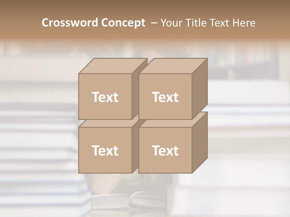 Student Book Young  PowerPoint Template