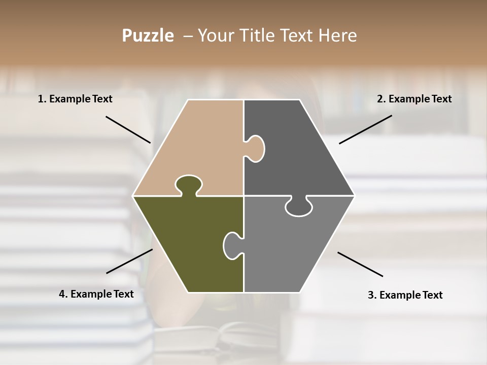 Student Book Young  PowerPoint Template