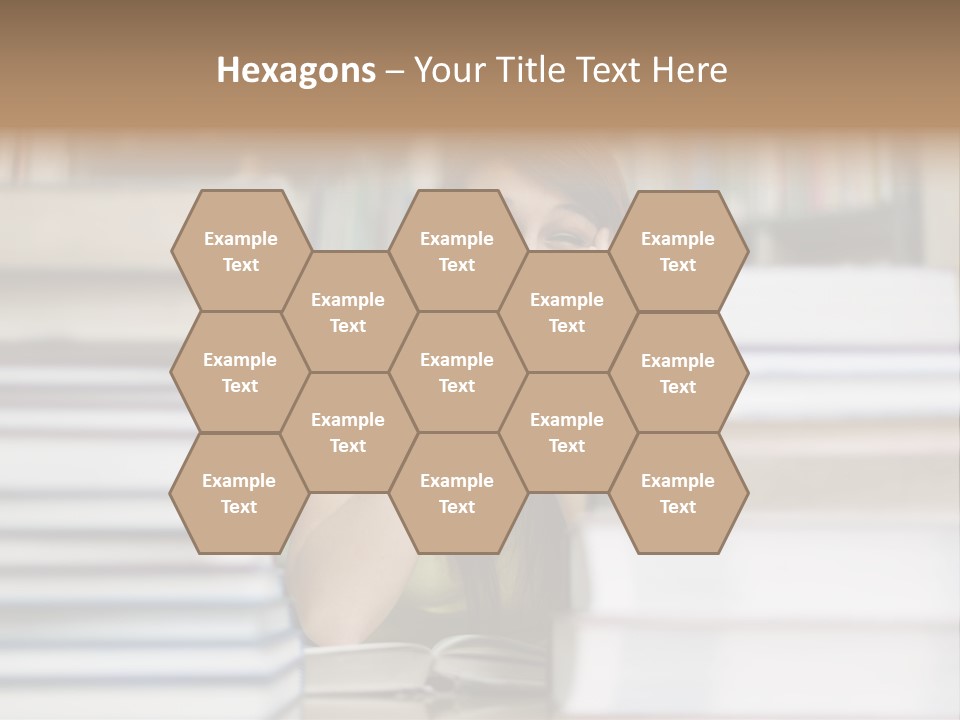 Student Book Young  PowerPoint Template