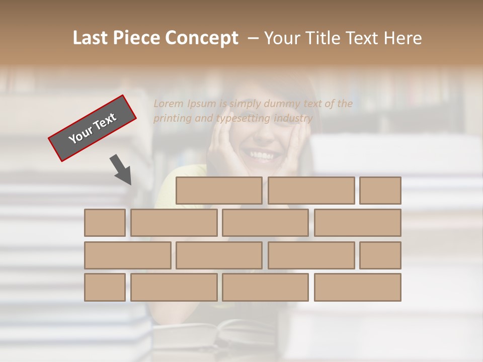 Student Book Young  PowerPoint Template