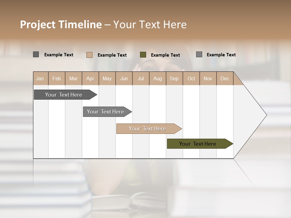 Student Book Young  PowerPoint Template