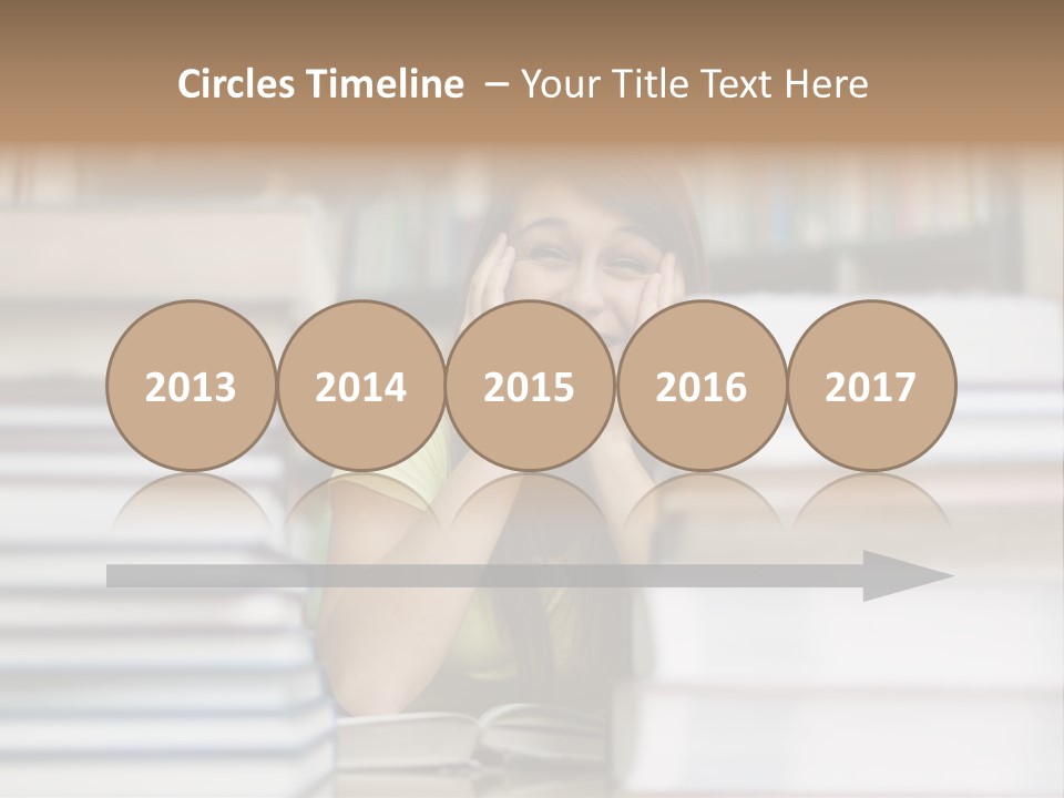 Student Book Young  PowerPoint Template