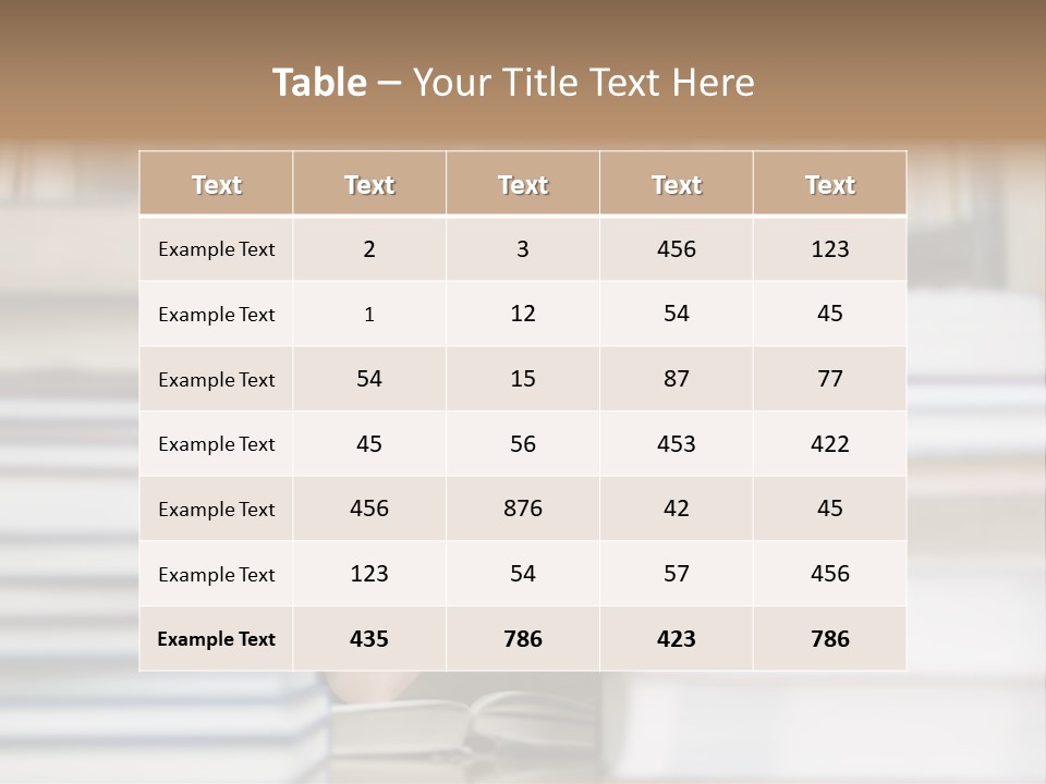 Student Book Young  PowerPoint Template
