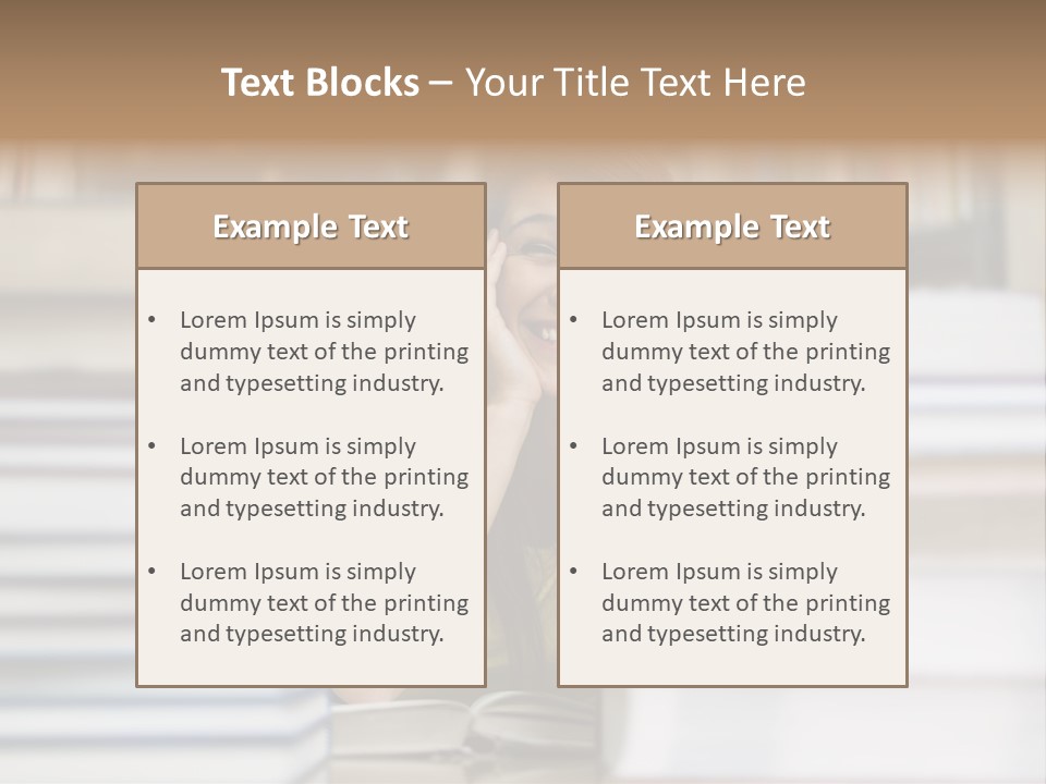 Student Book Young  PowerPoint Template