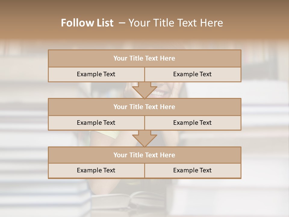 Student Book Young  PowerPoint Template