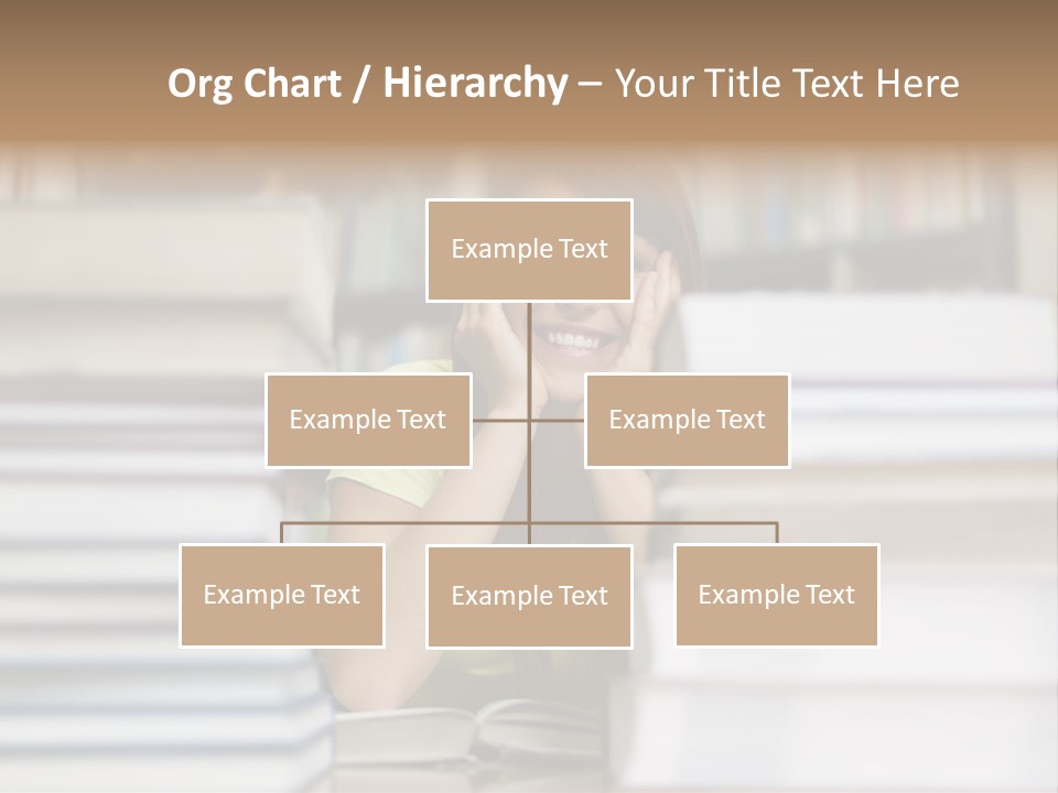 Student Book Young  PowerPoint Template