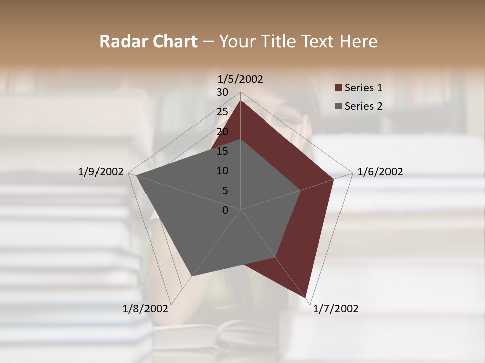 Student Book Young  PowerPoint Template