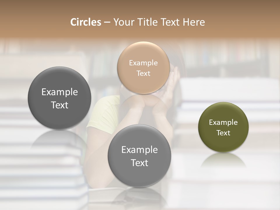 Student Book Young  PowerPoint Template