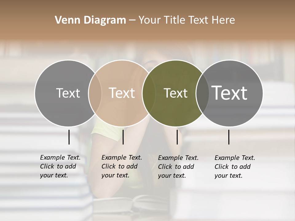 Student Book Young  PowerPoint Template