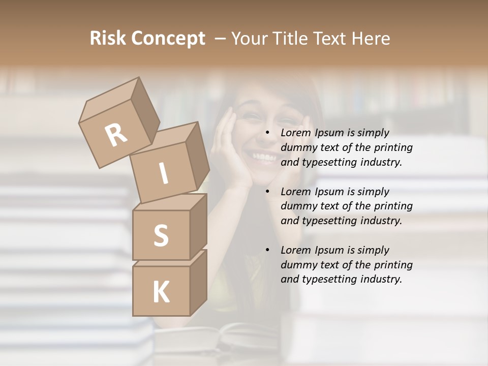 Student Book Young  PowerPoint Template