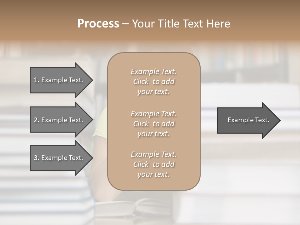 Student Book Young  PowerPoint Template
