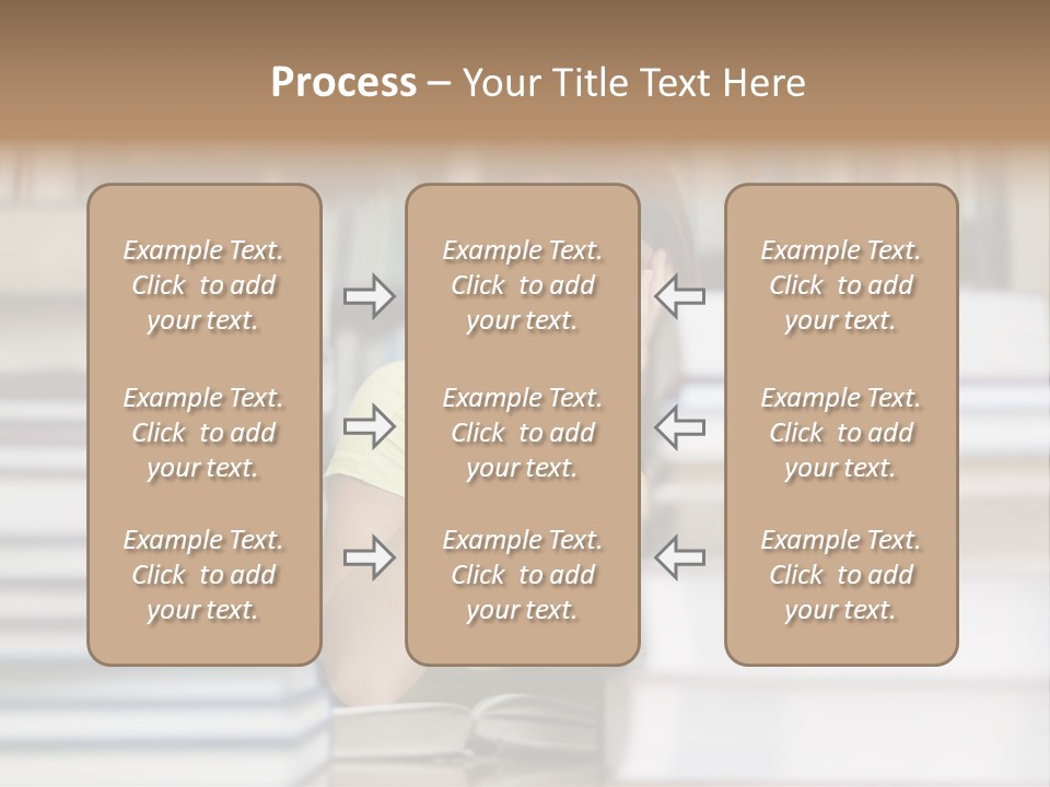 Student Book Young  PowerPoint Template