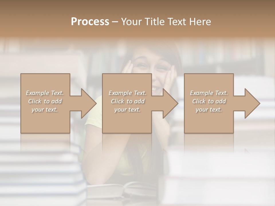 Student Book Young  PowerPoint Template