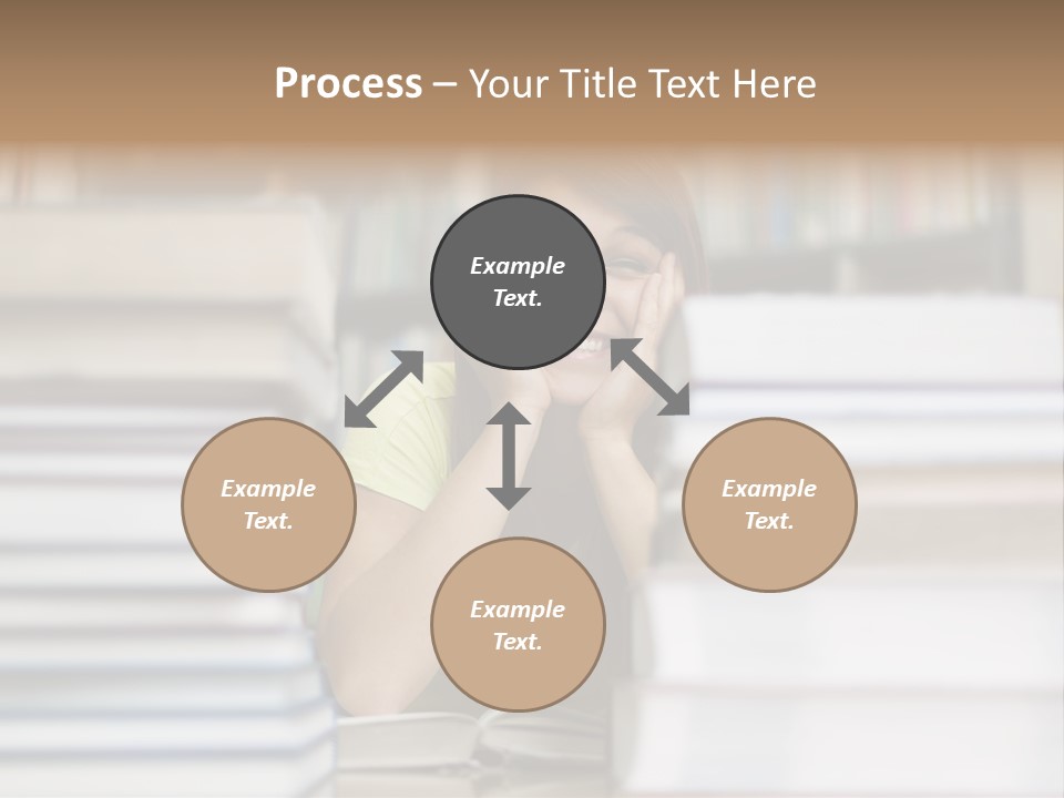 Student Book Young  PowerPoint Template