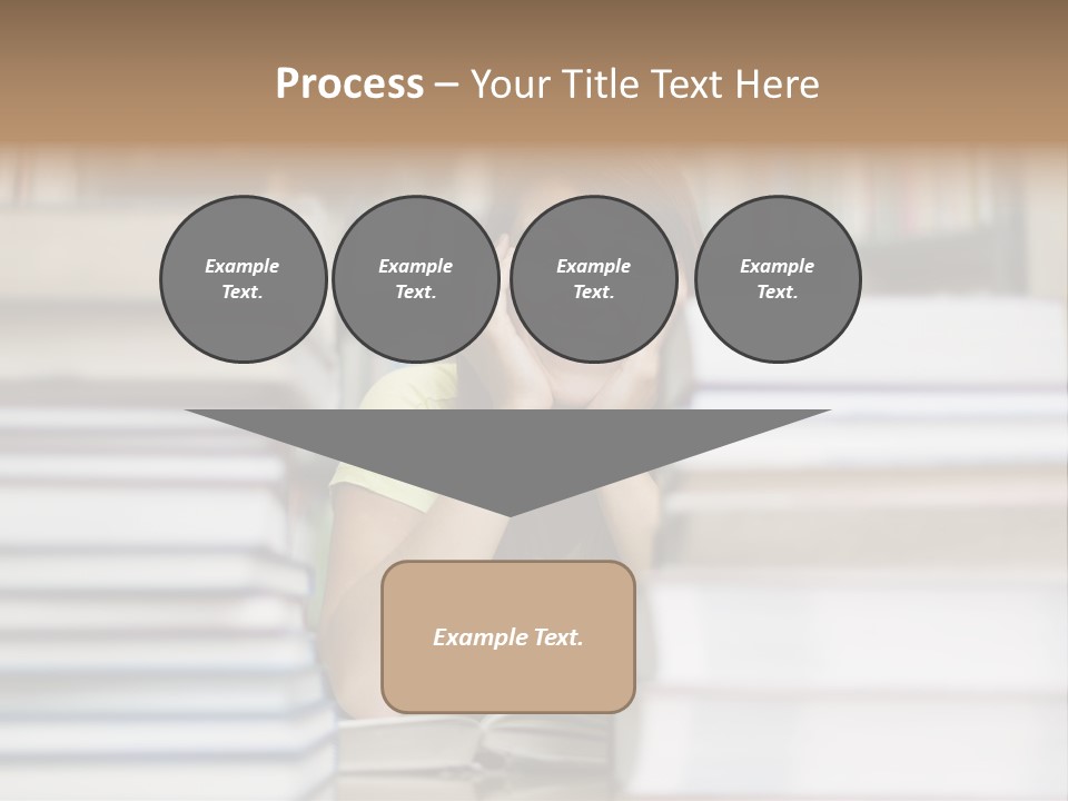 Student Book Young  PowerPoint Template