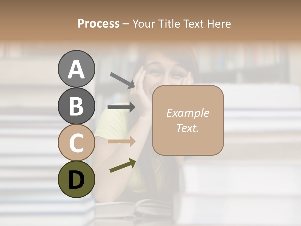 Student Book Young  PowerPoint Template