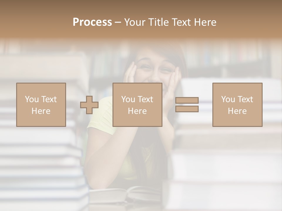 Student Book Young  PowerPoint Template