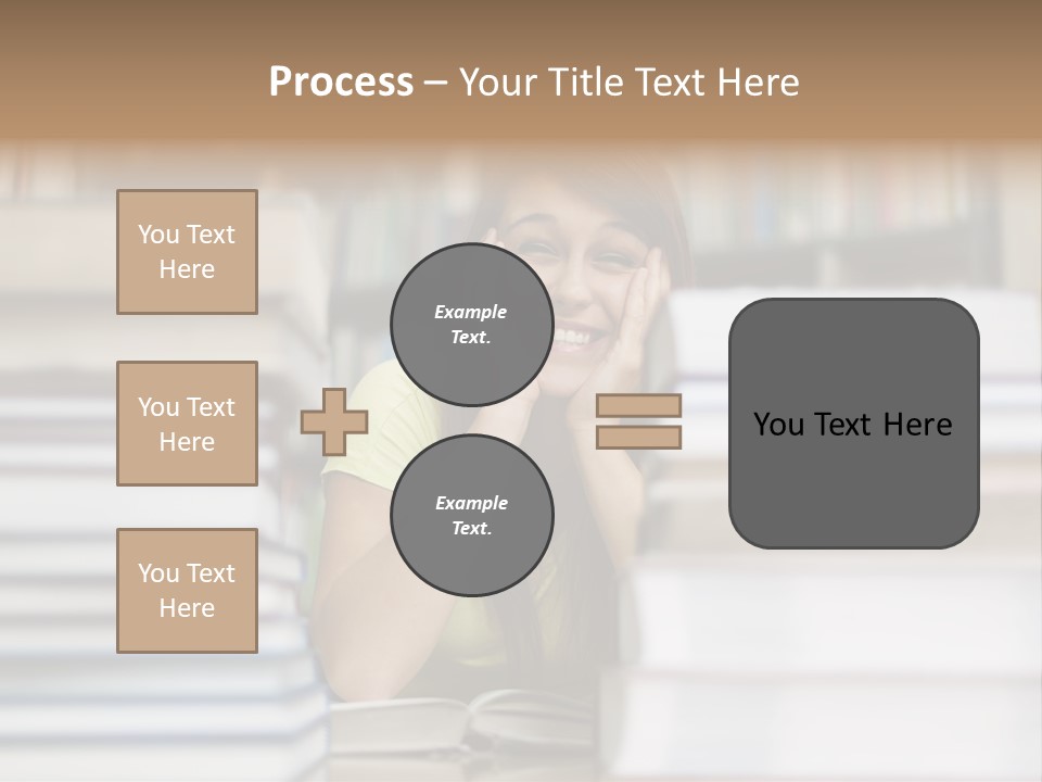 Student Book Young  PowerPoint Template