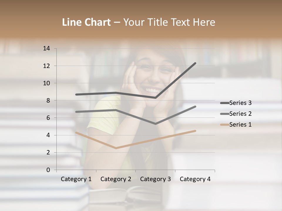 Student Book Young  PowerPoint Template