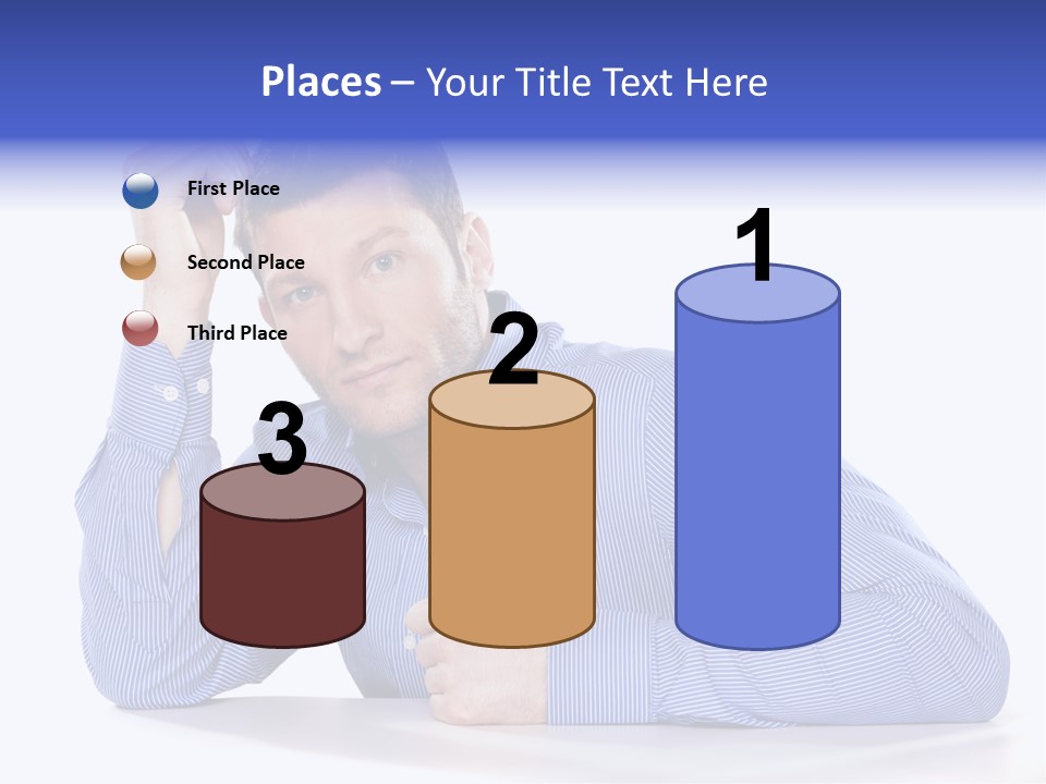 Individuality Closeup Indoors PowerPoint Template