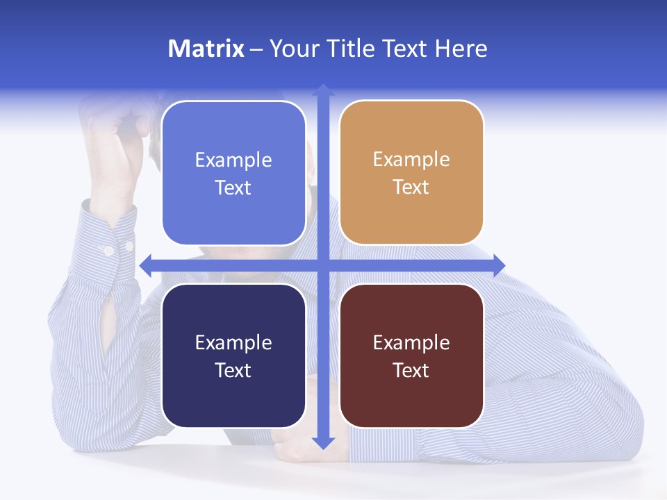 Individuality Closeup Indoors PowerPoint Template