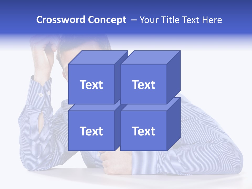 Individuality Closeup Indoors PowerPoint Template