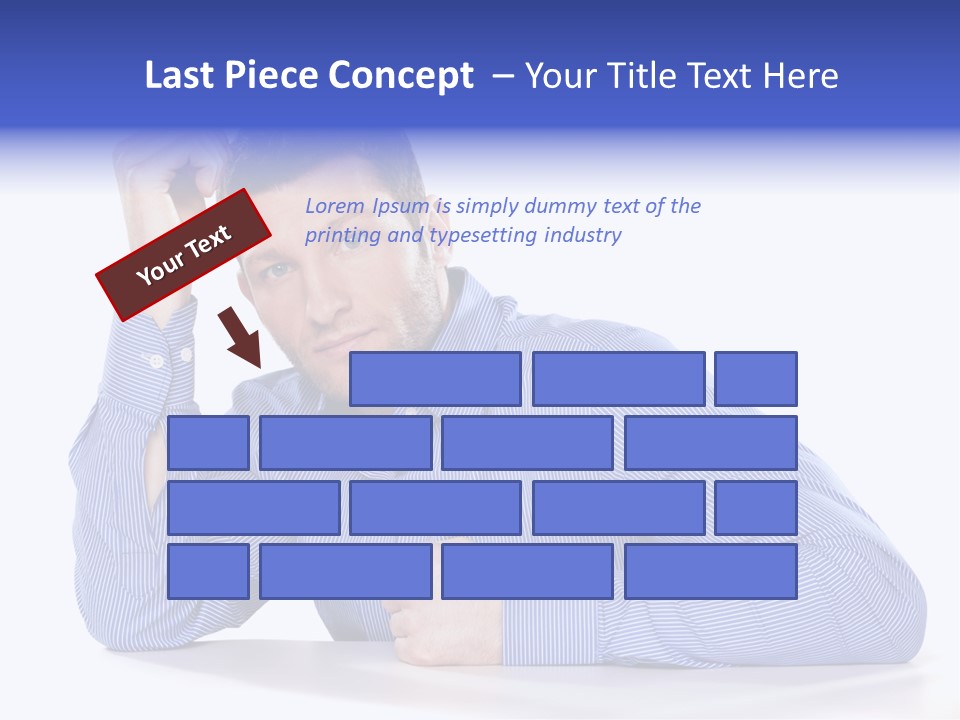 Individuality Closeup Indoors PowerPoint Template