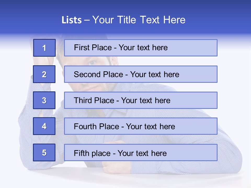 Individuality Closeup Indoors PowerPoint Template