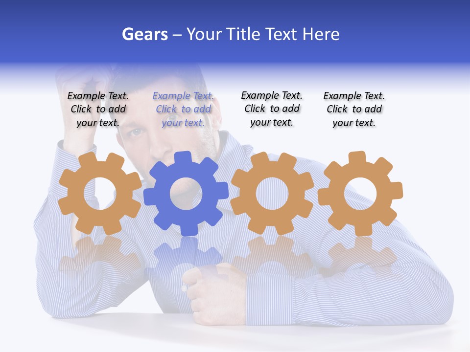 Individuality Closeup Indoors PowerPoint Template