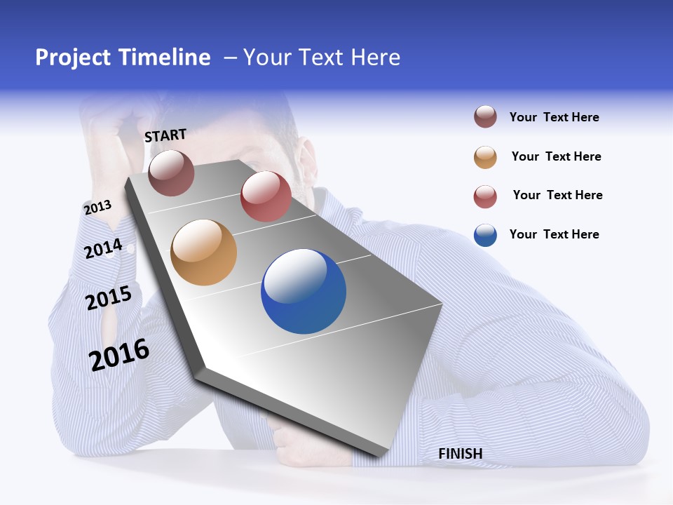 Individuality Closeup Indoors PowerPoint Template