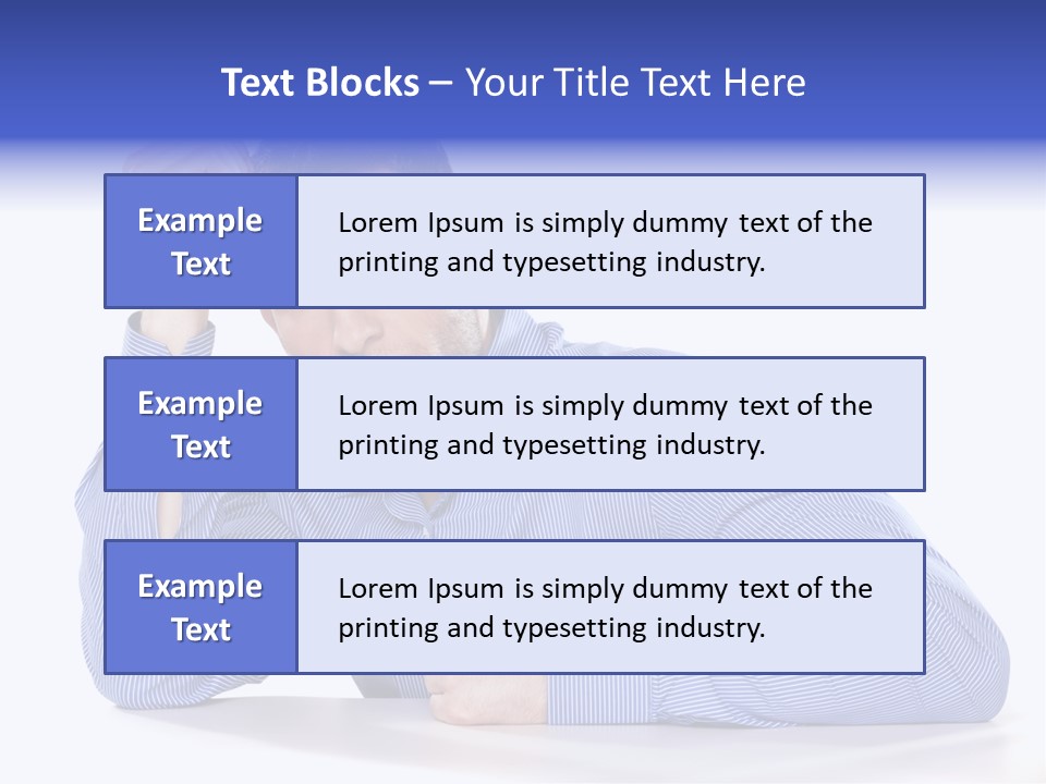 Individuality Closeup Indoors PowerPoint Template