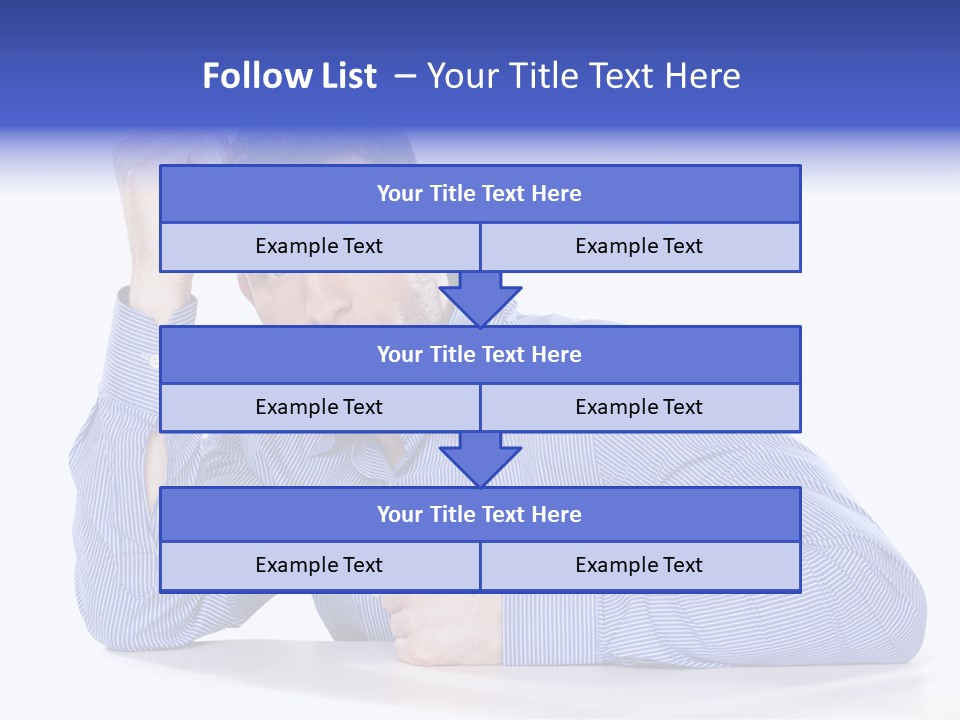 Individuality Closeup Indoors PowerPoint Template
