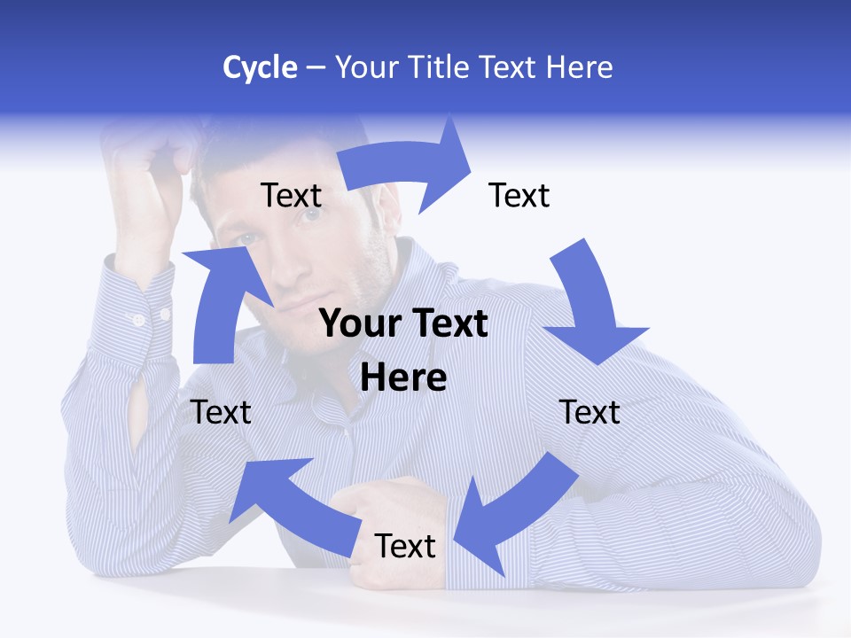 Individuality Closeup Indoors PowerPoint Template