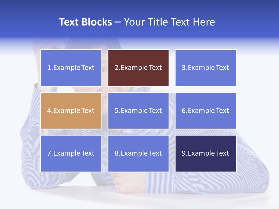 Individuality Closeup Indoors PowerPoint Template