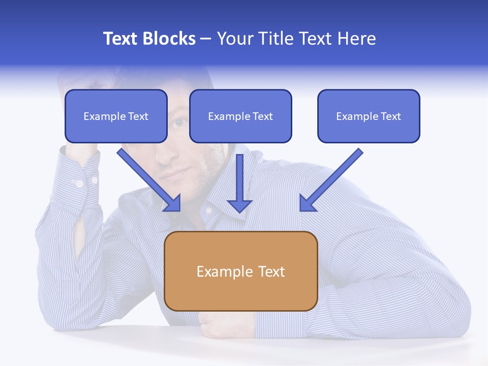 Individuality Closeup Indoors PowerPoint Template