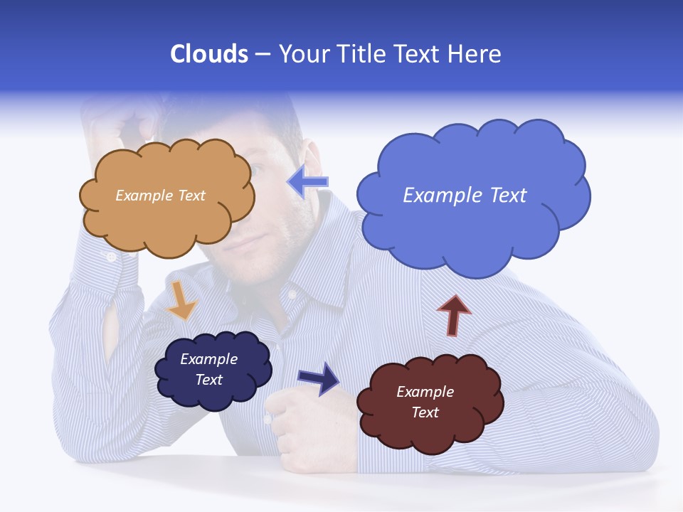 Individuality Closeup Indoors PowerPoint Template