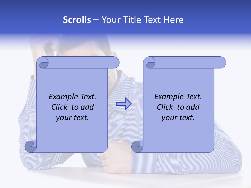Individuality Closeup Indoors PowerPoint Template