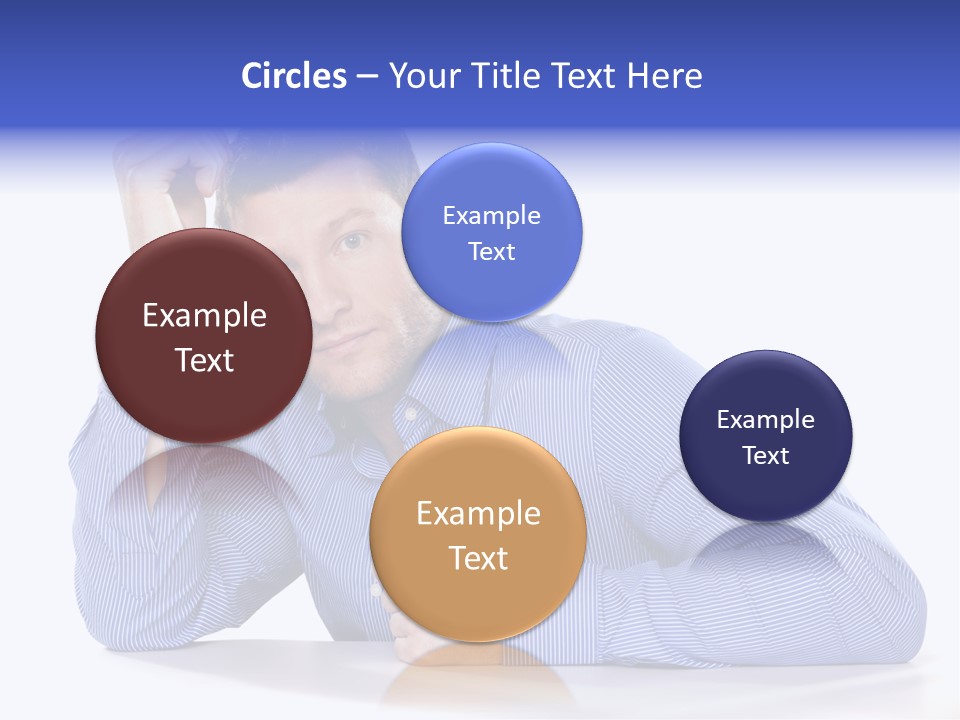 Individuality Closeup Indoors PowerPoint Template