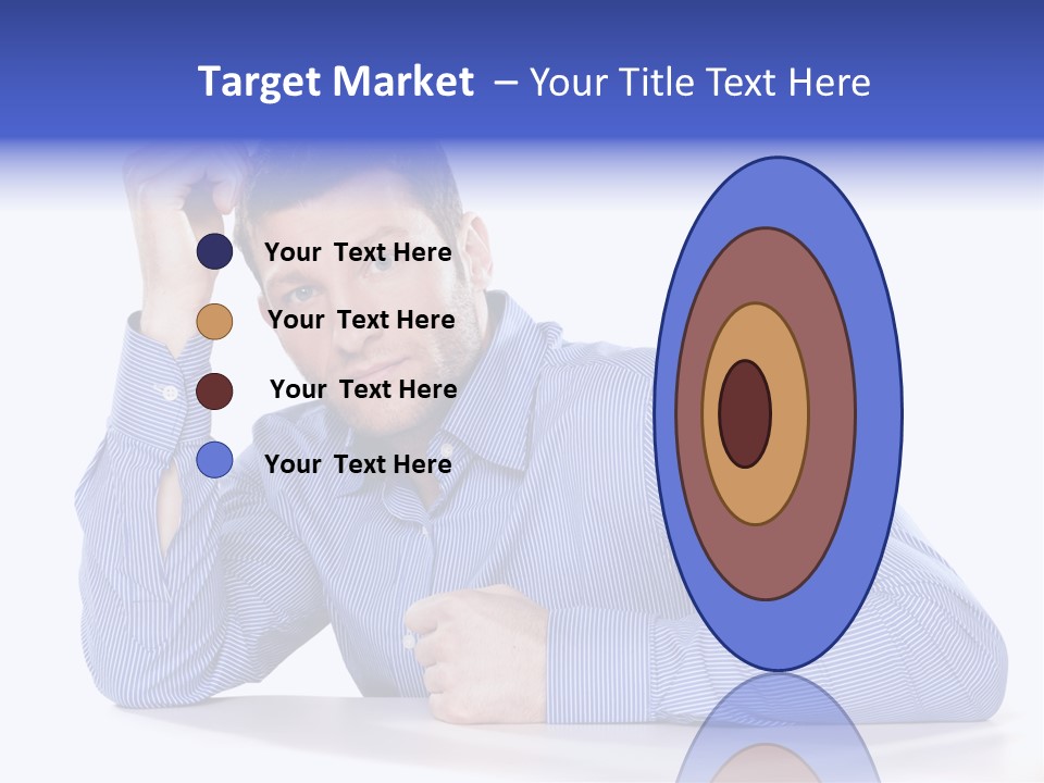 Individuality Closeup Indoors PowerPoint Template